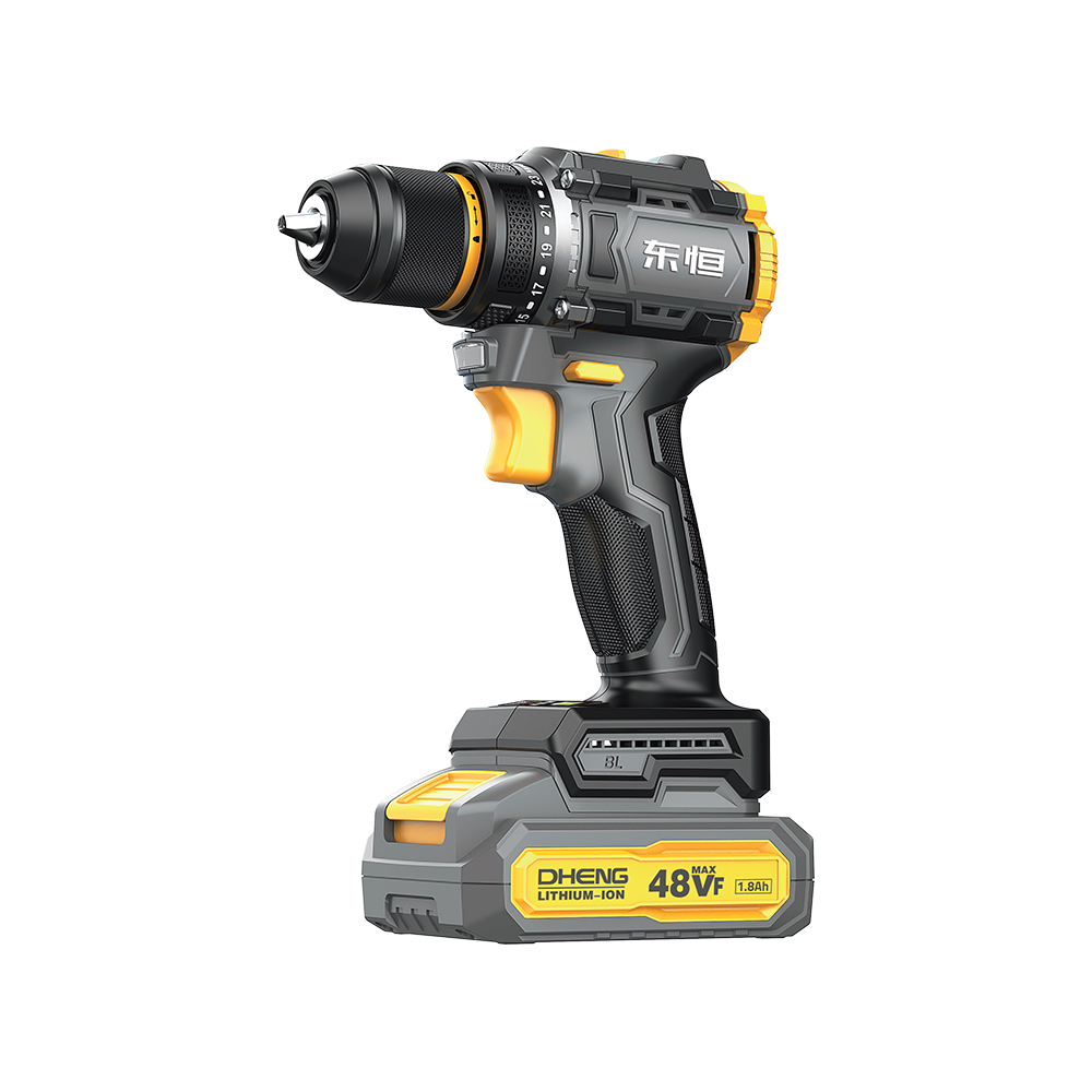 锂电无刷双速电钻